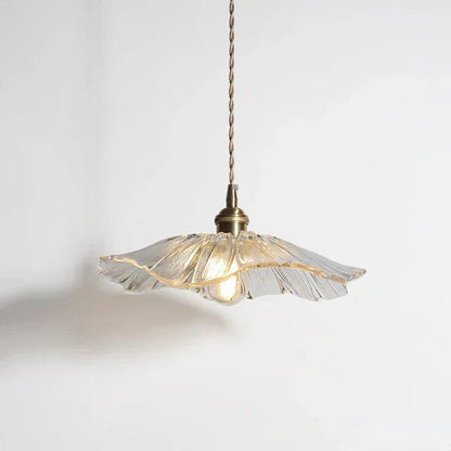 Hanglamp Bohemian met Glazen Bloemvormige Kap