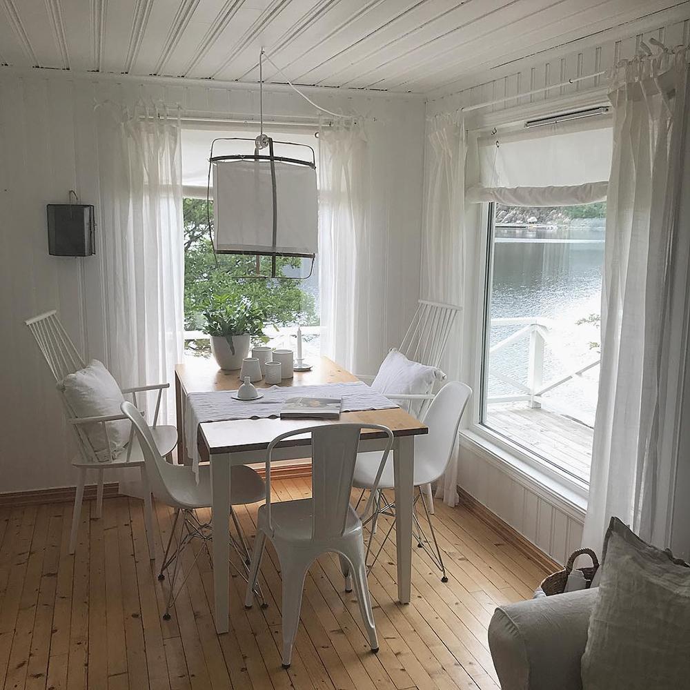 Hanglamp Bohemian met Stoffen Kap en Bamboe Frame