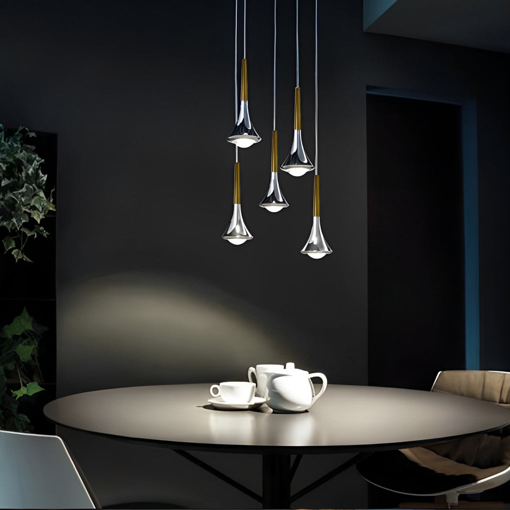 Hanglamp Minimalist met Druppelvorm en Geïntegreerde LED