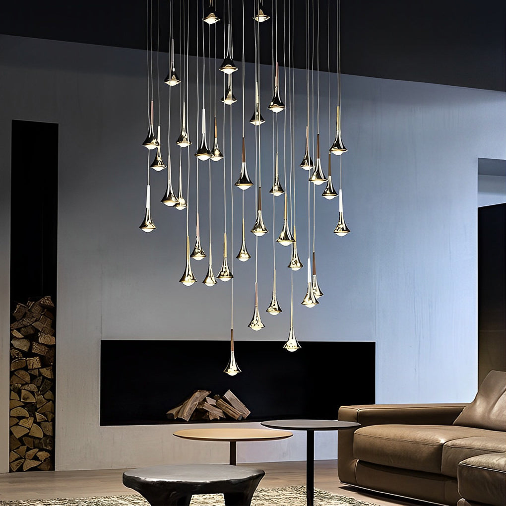 Hanglamp Minimalist met Druppelvorm en Geïntegreerde LED