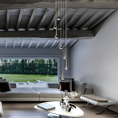 Hanglamp Minimalist met Druppelvorm en Geïntegreerde LED