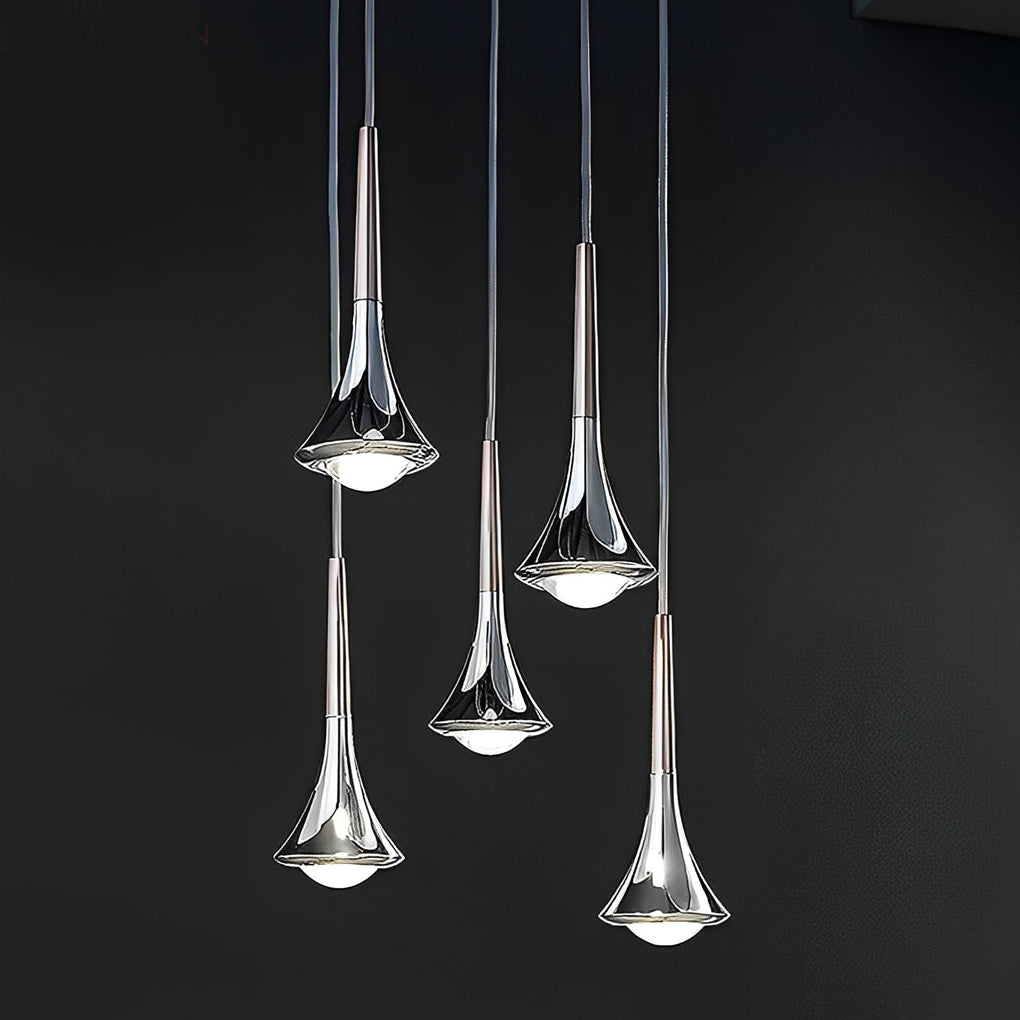 Hanglamp Minimalist met Druppelvorm en Geïntegreerde LED
