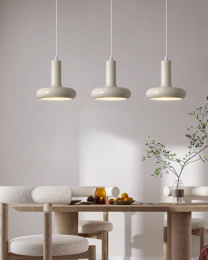 Hanglamp Minimalist met Ronde Donut Kap en Verstelbare Hoogte
