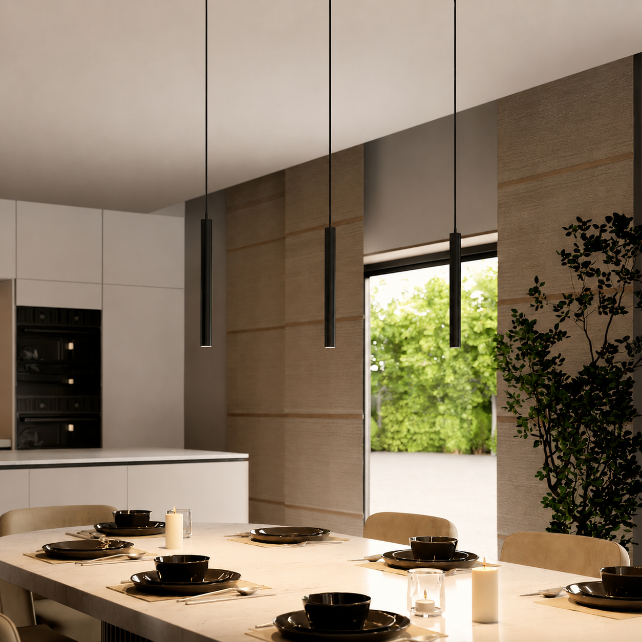 Hanglamp Minimalistisch met Cilindervorm en Verstelbare Kabellengte
