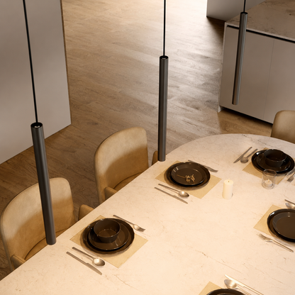 Hanglamp Minimalistisch met Cilindervorm en Verstelbare Kabellengte