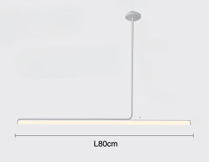 Hanglamp Minimalistisch met LED Lichtbalk en Verstelbare Kleurtemperatuur