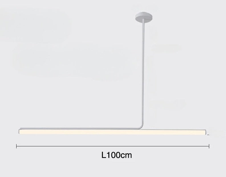 Hanglamp Minimalistisch met LED Lichtbalk en Verstelbare Kleurtemperatuur