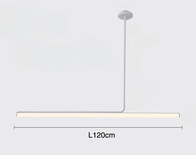 Hanglamp Minimalistisch met LED Lichtbalk en Verstelbare Kleurtemperatuur