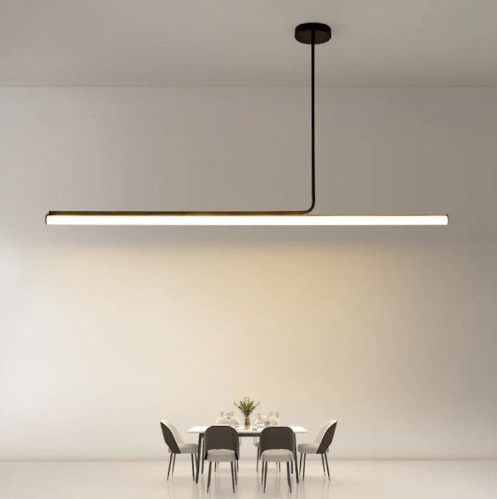 Hanglamp Minimalistisch met LED Lichtbalk en Verstelbare Kleurtemperatuur