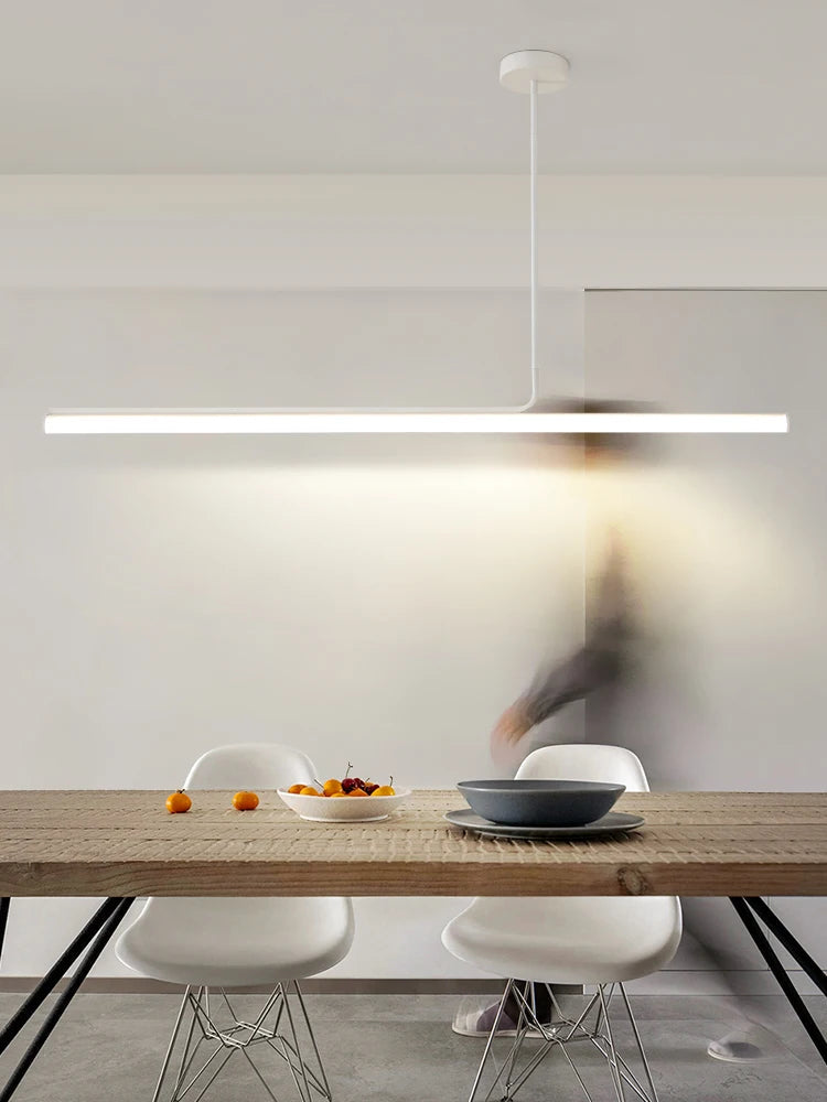Hanglamp Minimalistisch met LED Lichtbalk en Verstelbare Kleurtemperatuur