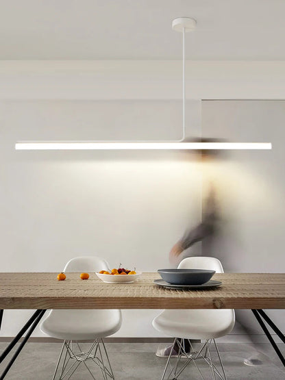 Hanglamp Minimalistisch met LED Lichtbalk en Verstelbare Kleurtemperatuur