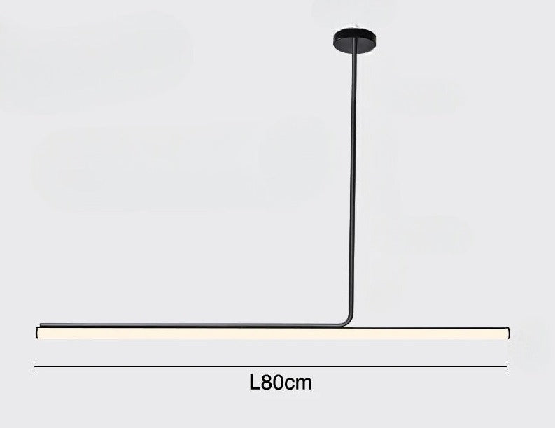 Hanglamp Minimalistisch met LED Lichtbalk en Verstelbare Kleurtemperatuur