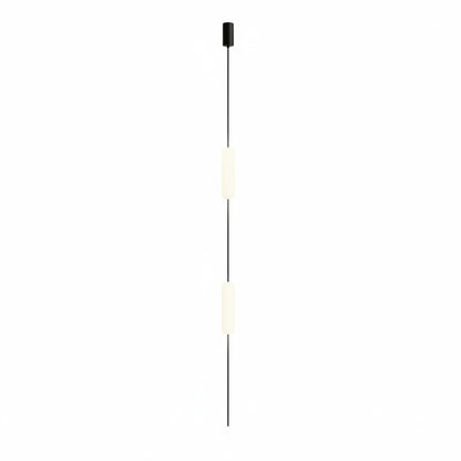 Hanglamp Minimalistisch met Ovale LED Lichtkolommen en Verstelbare Hoogte
