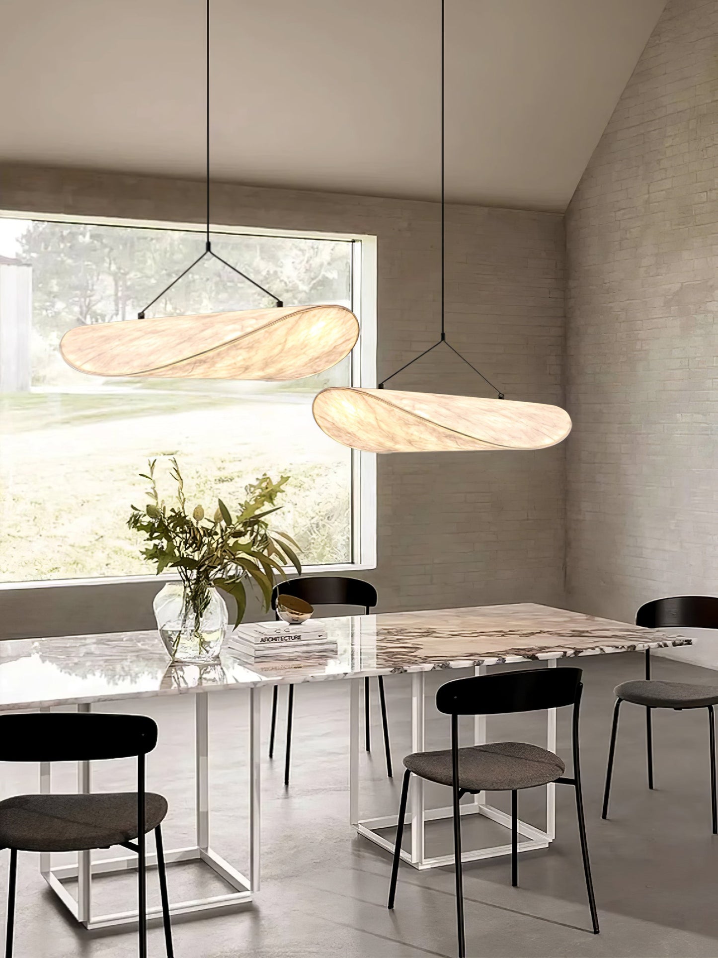 Hanglamp Minimalistisch met Wolkvormige Kap en Geïntegreerde LED