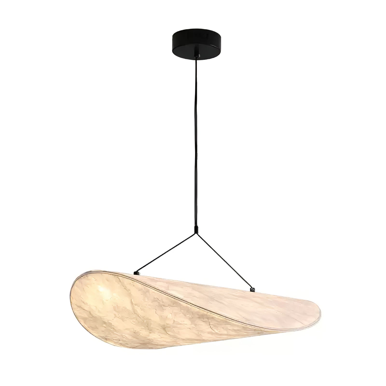 Hanglamp Minimalistisch met Wolkvormige Kap en Geïntegreerde LED ##POS:120##