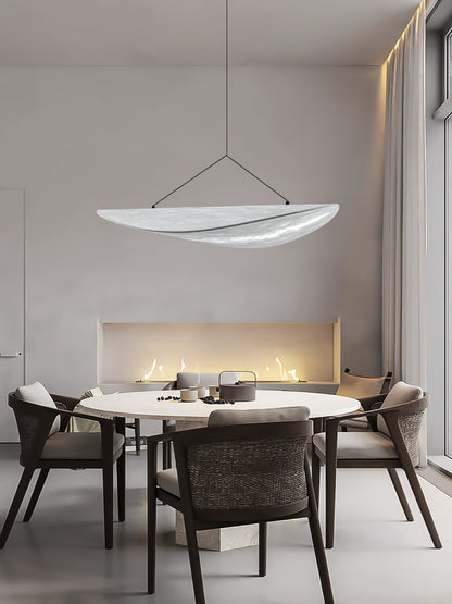 Hanglamp Minimalistisch met Wolkvormige Kap en Geïntegreerde LED