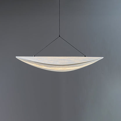 Hanglamp Minimalistisch met Wolkvormige Kap en Geïntegreerde LED