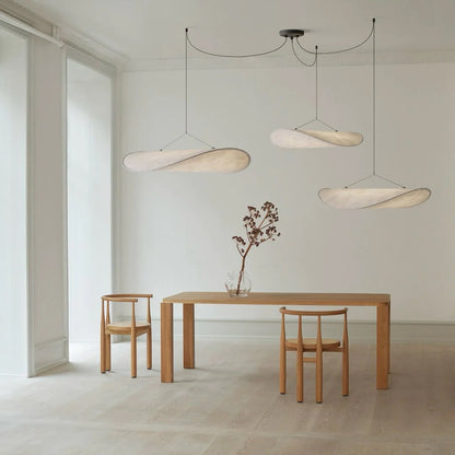 Hanglamp Minimalistisch met Wolkvormige Kap en Geïntegreerde LED