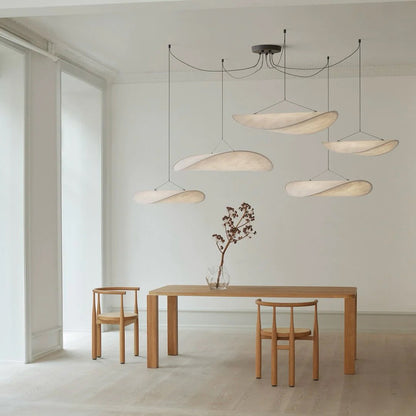 Hanglamp Minimalistisch met Wolkvormige Kap en Geïntegreerde LED