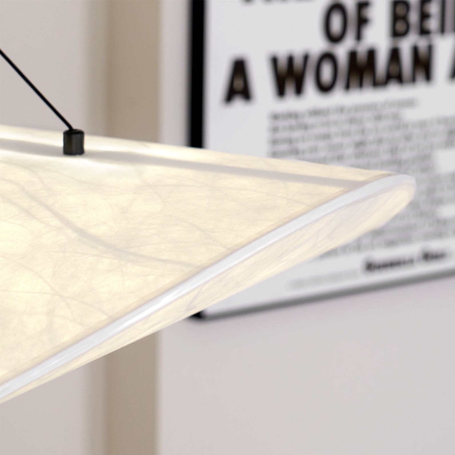 Hanglamp Minimalistisch met Wolkvormige Kap en Geïntegreerde LED