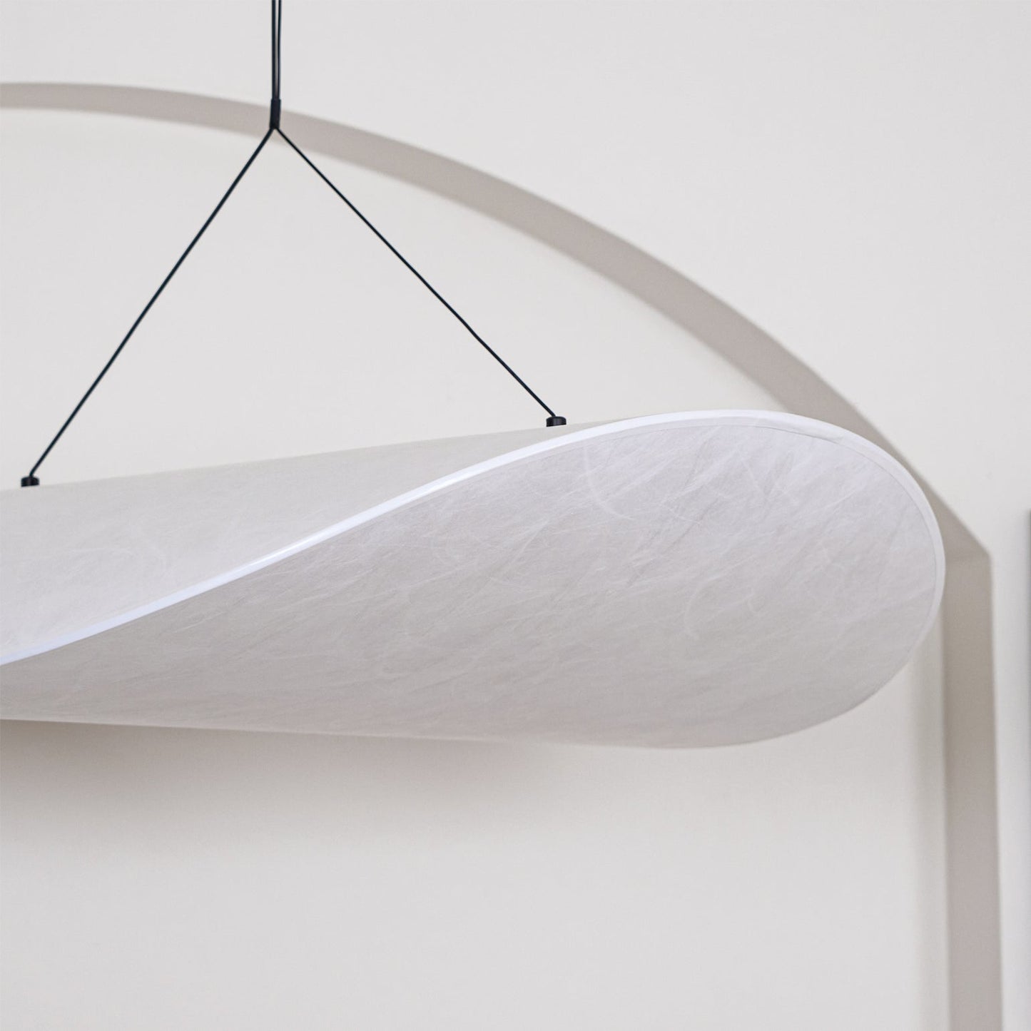 Hanglamp Minimalistisch met Wolkvormige Kap en Geïntegreerde LED