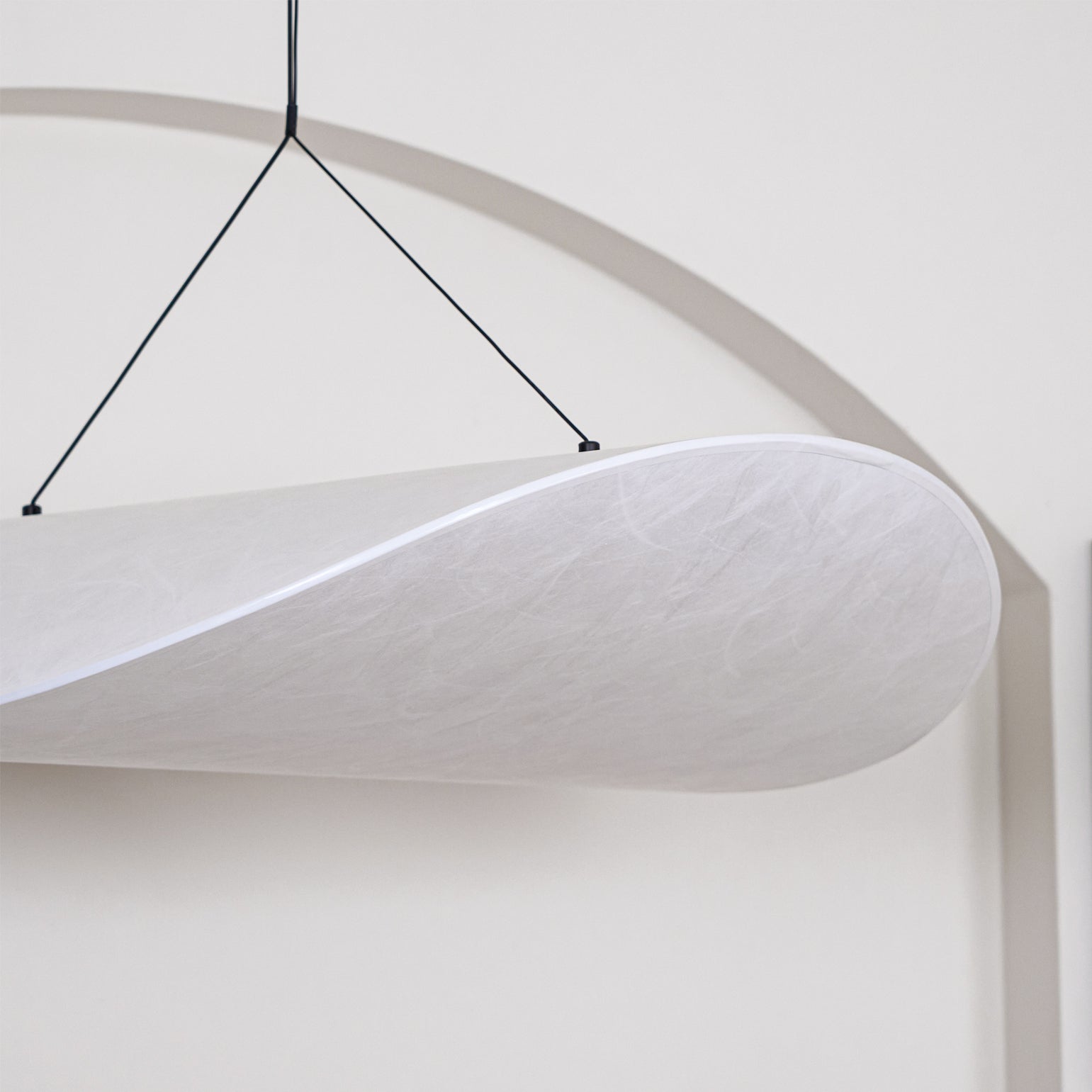 Hanglamp Minimalistisch met Wolkvormige Kap en Geïntegreerde LED
