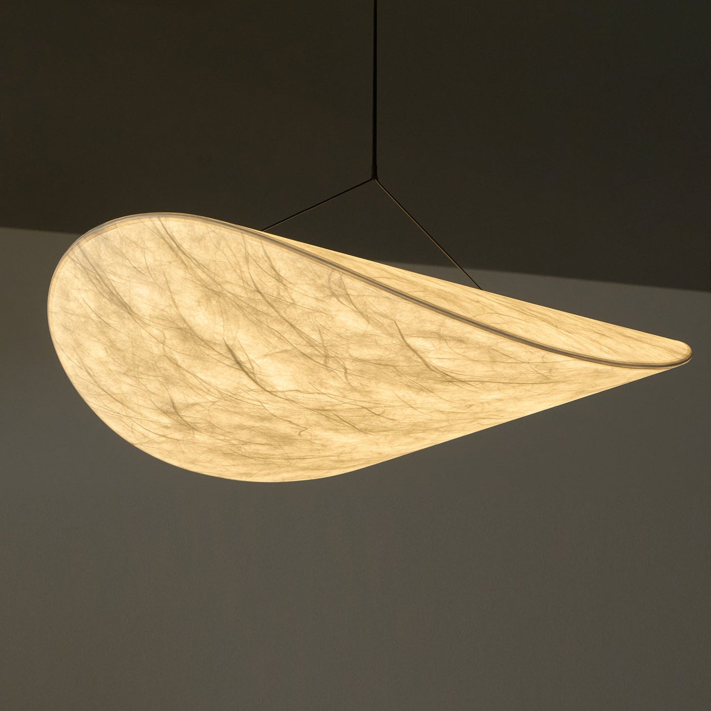 Hanglamp Minimalistisch met Wolkvormige Kap en Geïntegreerde LED