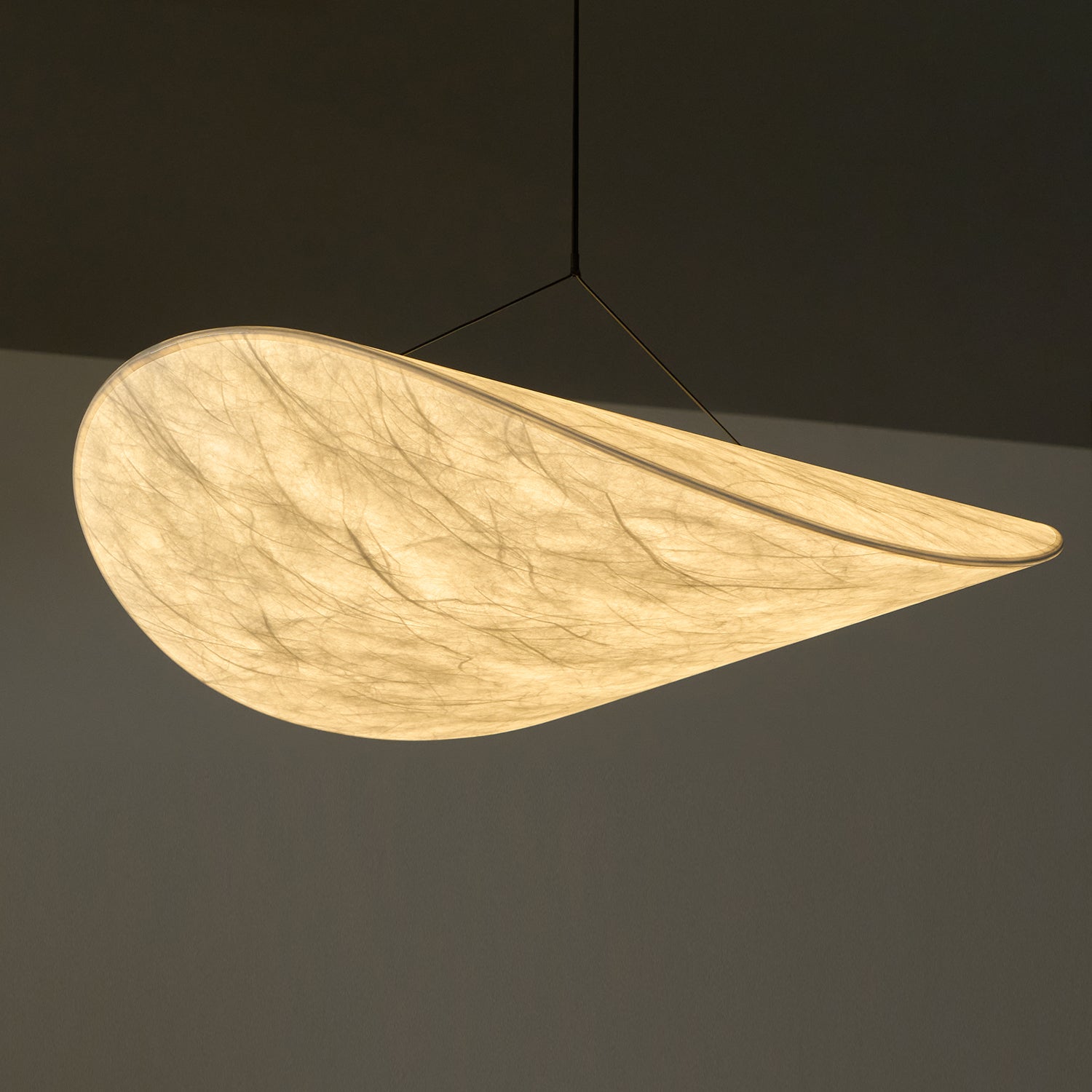 Hanglamp Minimalistisch met Wolkvormige Kap en Geïntegreerde LED