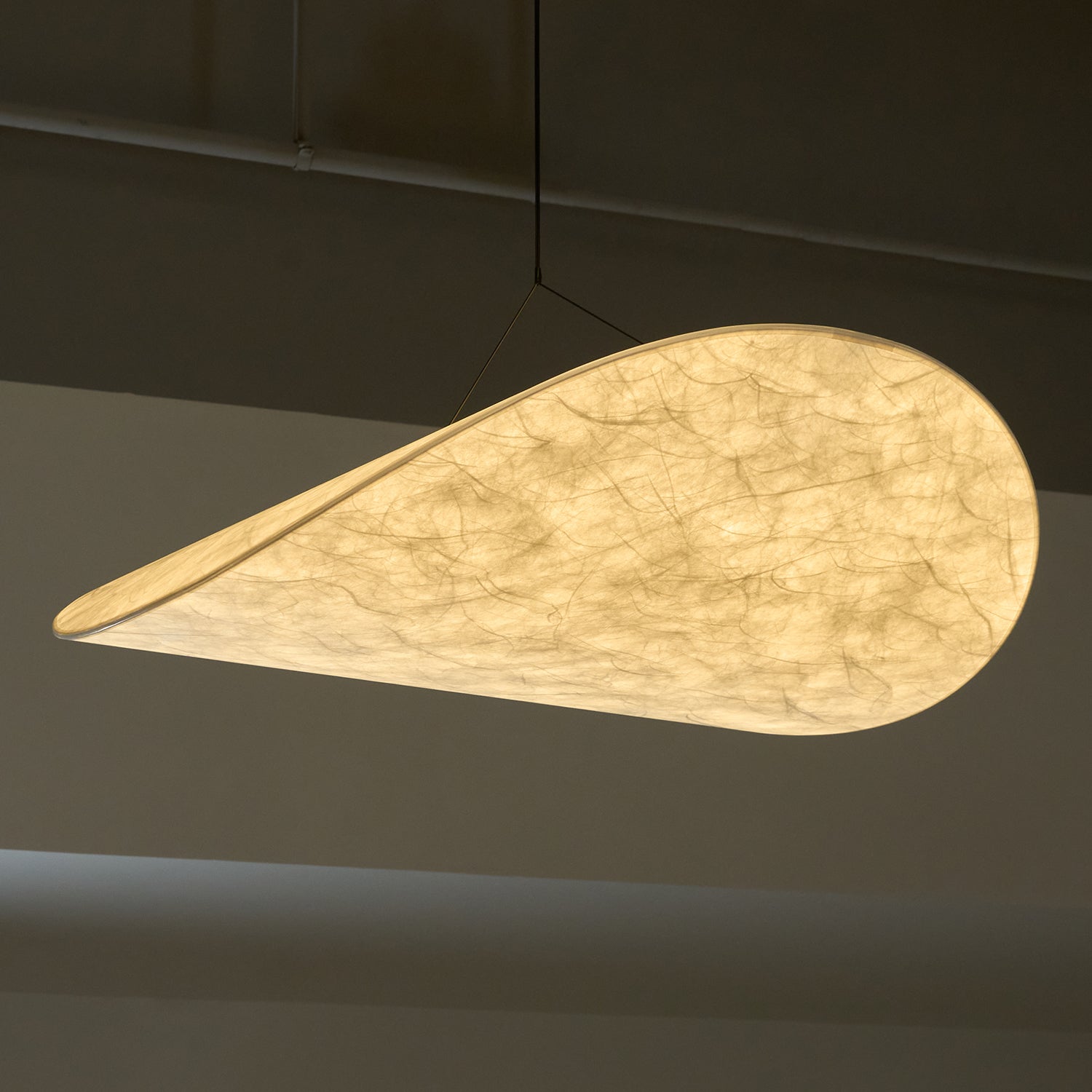 Hanglamp Minimalistisch met Wolkvormige Kap en Geïntegreerde LED