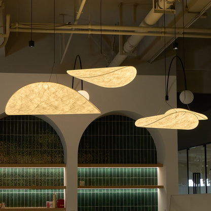 Hanglamp Minimalistisch met Wolkvormige Kap en Geïntegreerde LED