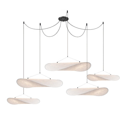 Hanglamp Minimalistisch met Wolkvormige Kap en Geïntegreerde LED