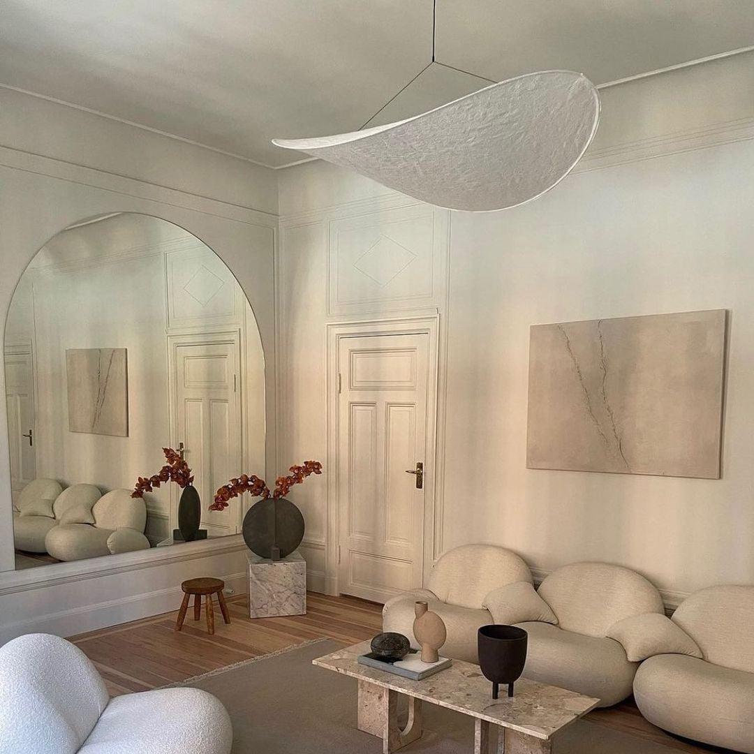 Hanglamp Minimalistisch met Wolkvormige Kap en Geïntegreerde LED