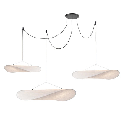 Hanglamp Minimalistisch met Wolkvormige Kap en Geïntegreerde LED