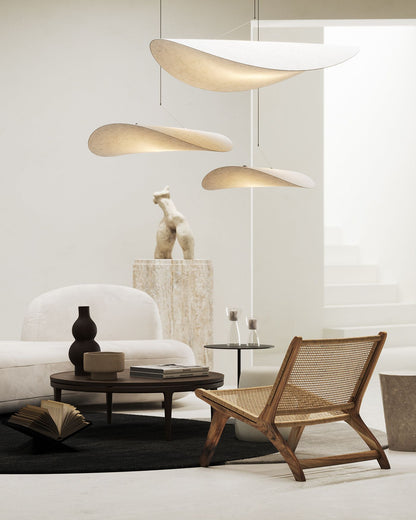 Hanglamp Minimalistisch met Wolkvormige Kap en Geïntegreerde LED