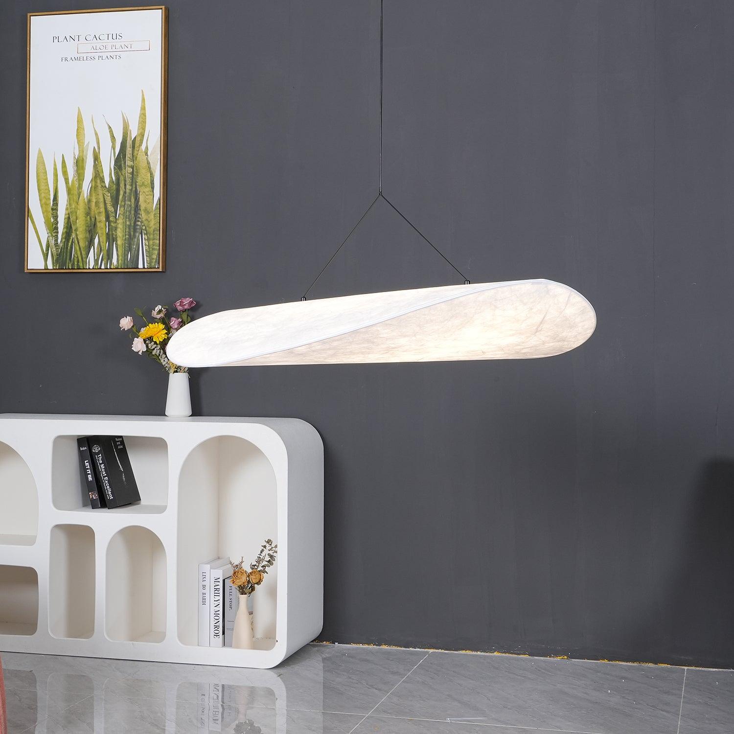 Hanglamp Minimalistisch met Wolkvormige Kap en Geïntegreerde LED