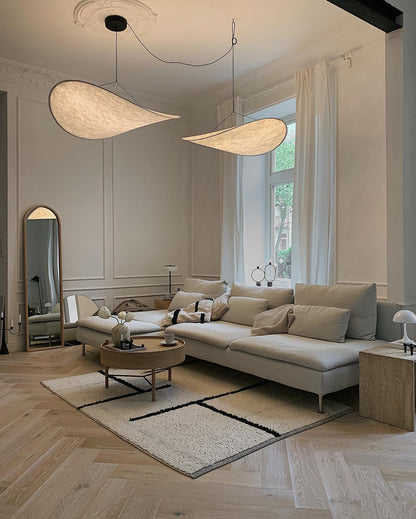 Hanglamp Minimalistisch met Wolkvormige Kap en Geïntegreerde LED