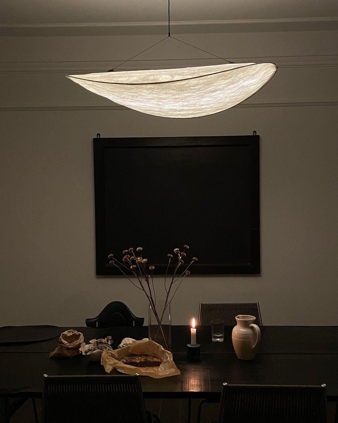Hanglamp Minimalistisch met Wolkvormige Kap en Geïntegreerde LED