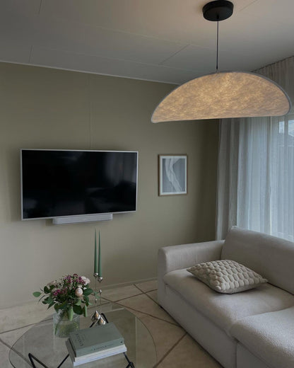 Hanglamp Minimalistisch met Wolkvormige Kap en Geïntegreerde LED