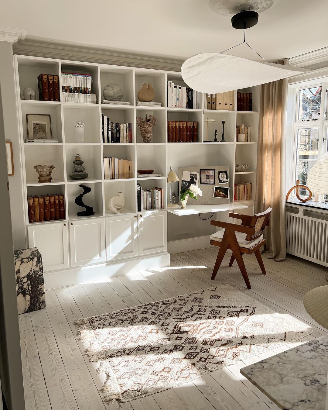 Hanglamp Minimalistisch met Wolkvormige Kap en Geïntegreerde LED