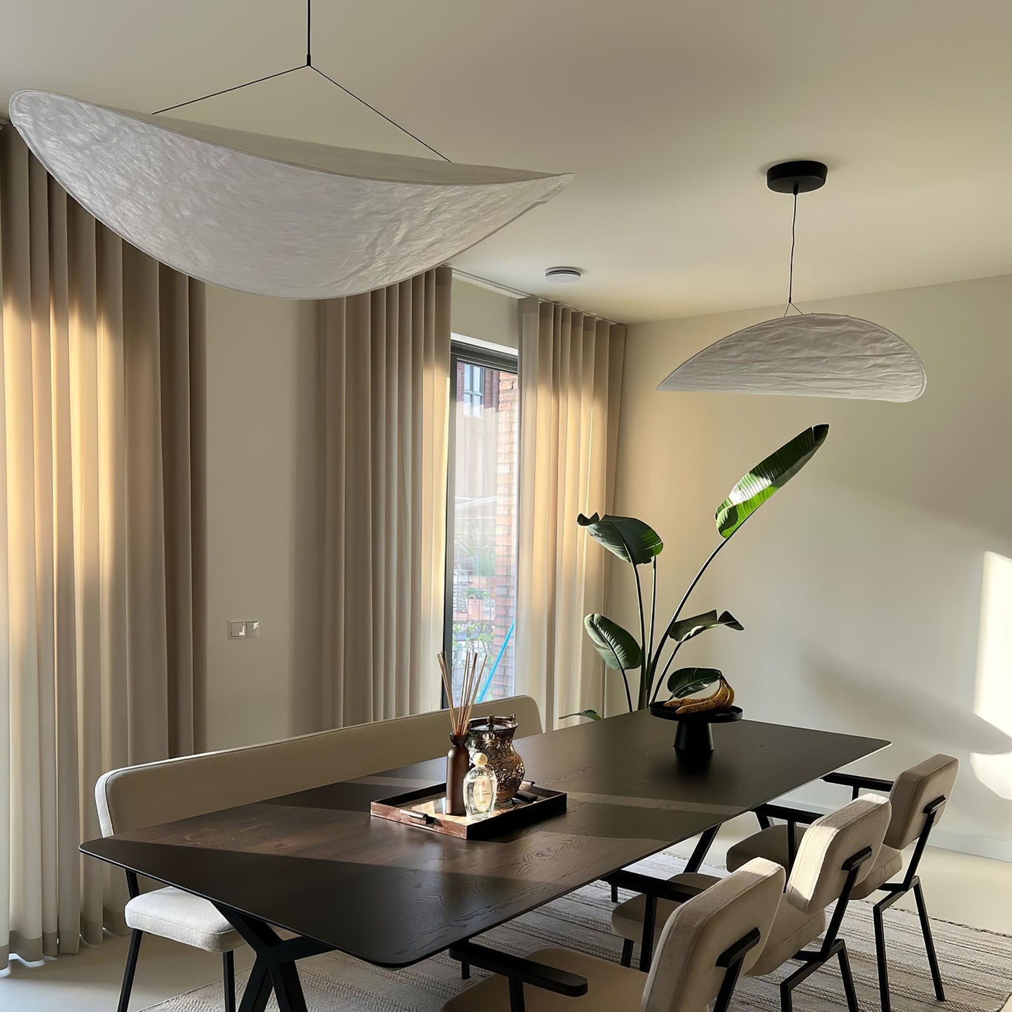 Hanglamp Minimalistisch met Wolkvormige Kap en Geïntegreerde LED