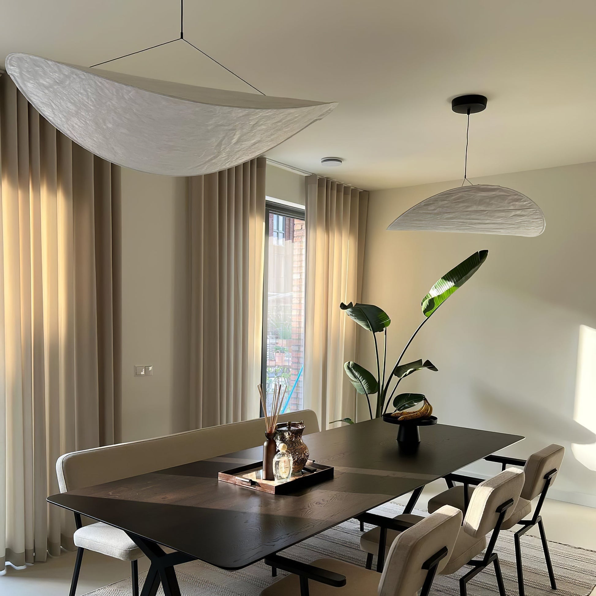 Hanglamp Minimalistisch met Wolkvormige Kap en Geïntegreerde LED