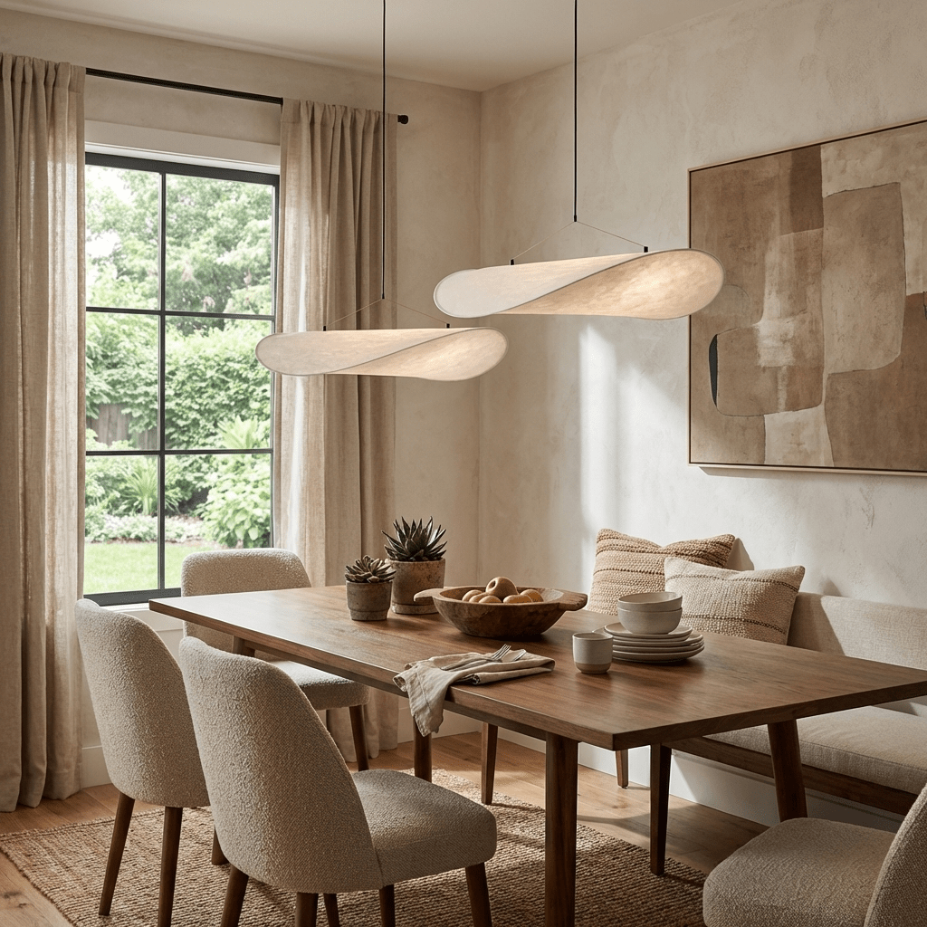 Hanglamp Minimalistisch met Wolkvormige Kap en Geïntegreerde LED