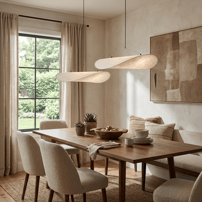 Hanglamp Minimalistisch met Wolkvormige Kap en Geïntegreerde LED
