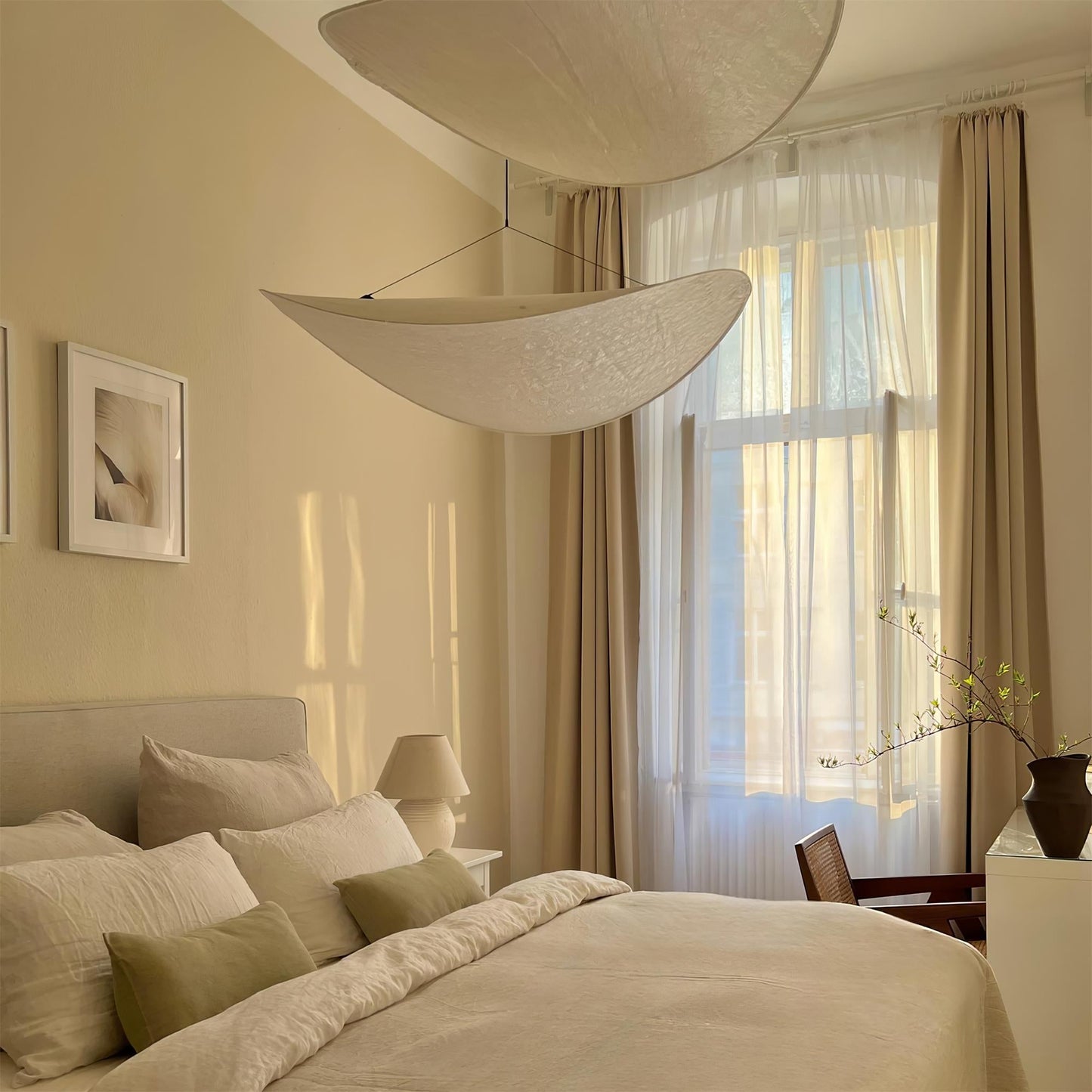 Hanglamp Minimalistisch met Wolkvormige Kap en Geïntegreerde LED