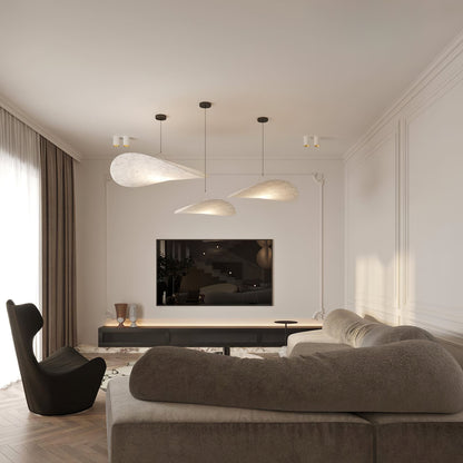 Hanglamp Minimalistisch met Wolkvormige Kap en Geïntegreerde LED