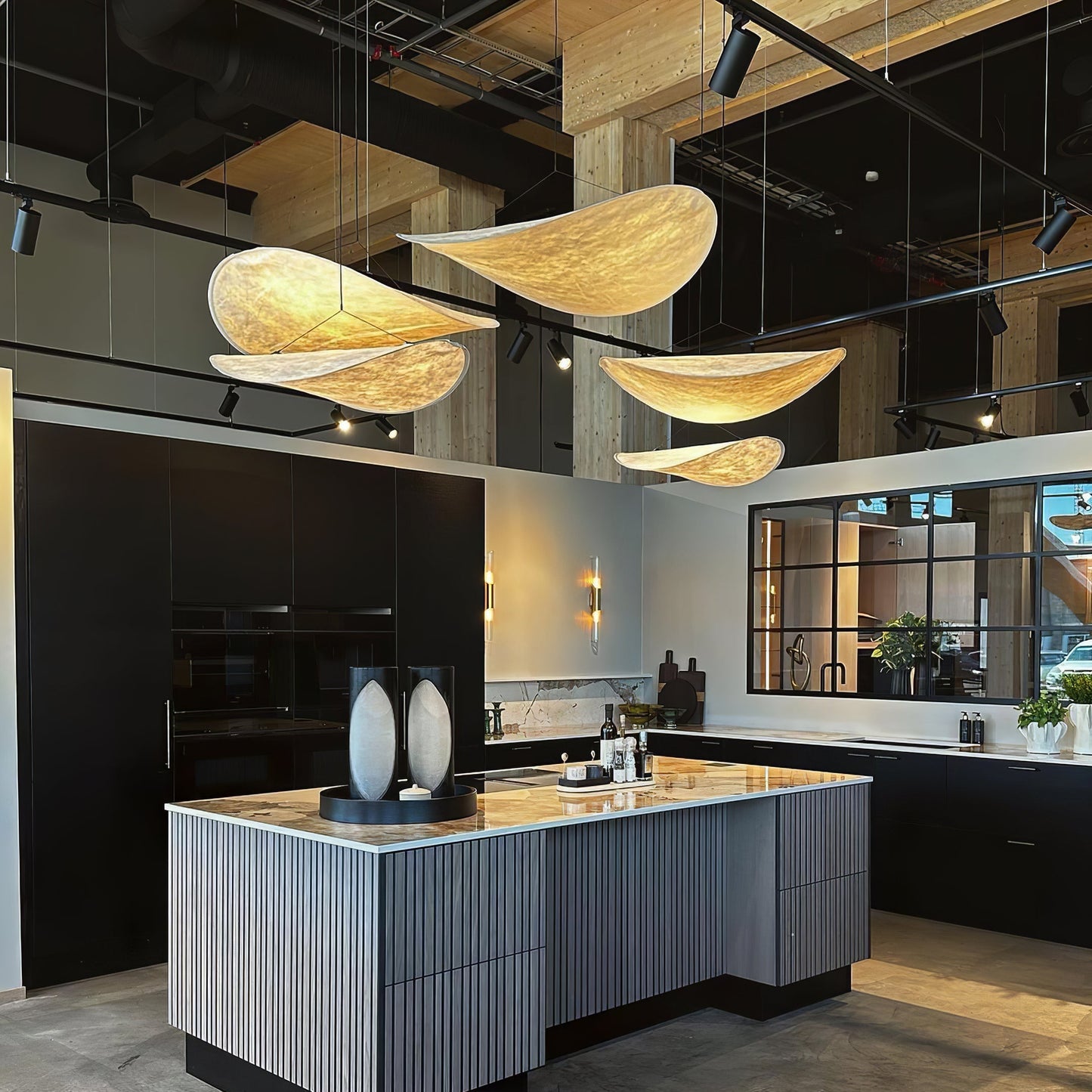 Hanglamp Minimalistisch met Wolkvormige Kap en Geïntegreerde LED