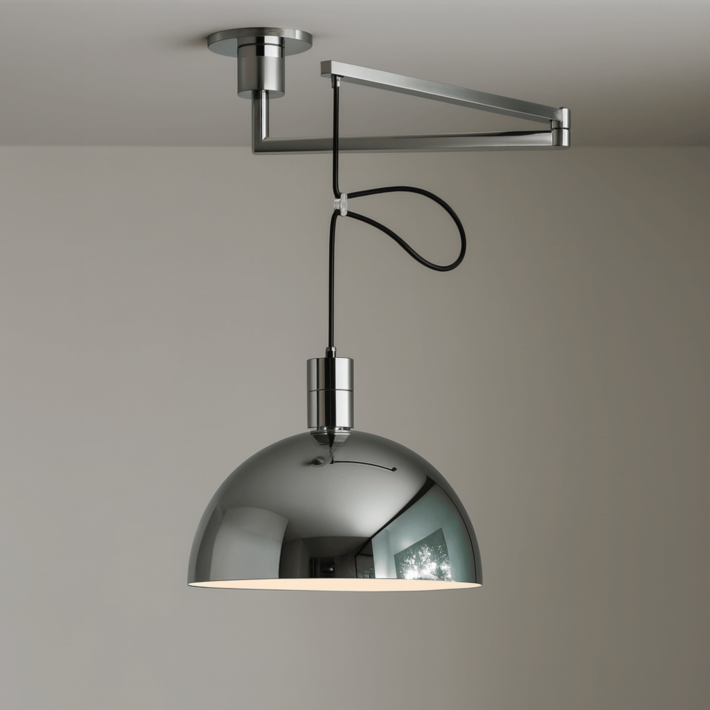 Hanglamp Minimalistisch met Zwenkarm en Verstelbare Hoogte