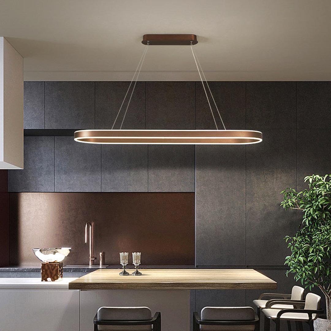 Hanglamp Minimalistisch Ovaal met Geïntegreerde LED en Dimfunctie