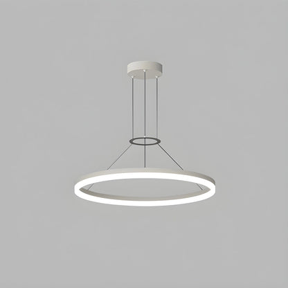 Hanglamp Minimalistisch Rond LED-Ring met Verstelbare Hoogte