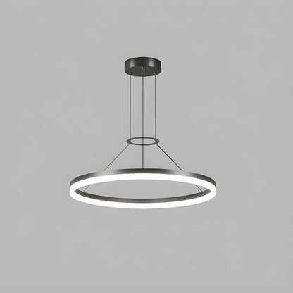 Hanglamp Minimalistisch Rond LED-Ring met Verstelbare Hoogte